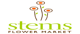 Stems Flower Market Logo